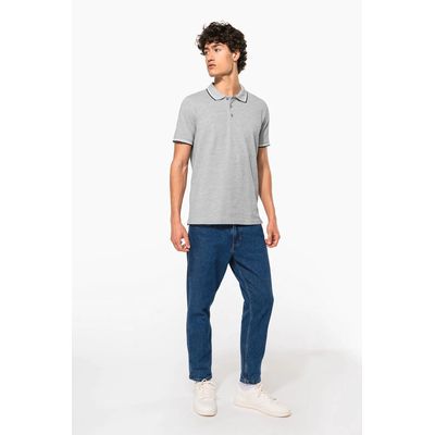 Polo de manga corta algodón