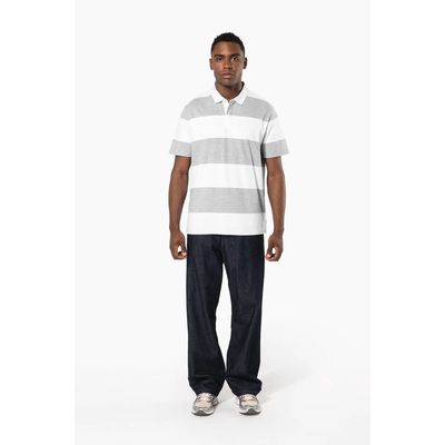Polo algodón a rayas unisex