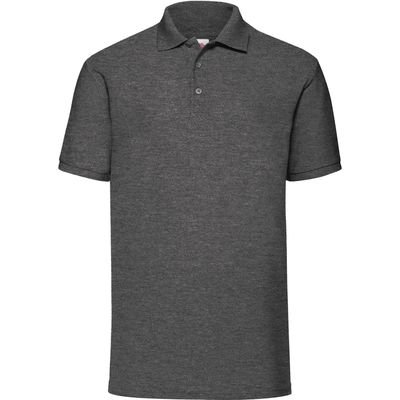 Polo cuidado fácil Dark Heather Grey Xxl