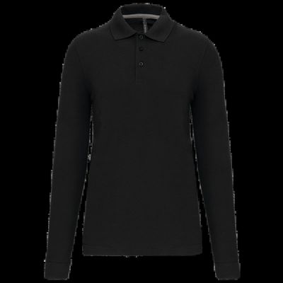 Polo Antibacteriano Hombre Black M
