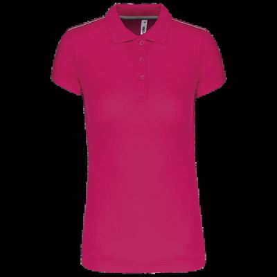 Polo de mujer secado rápido Fuchsia M