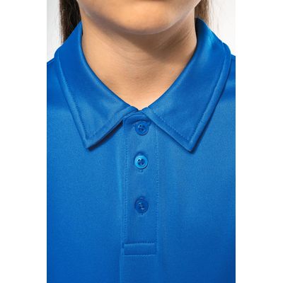 Polo deportivo manga corta infantil