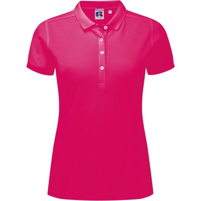Polo básico para mujer Fuchsia Xxl