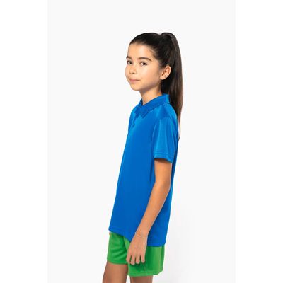 Polo deportivo manga corta infantil