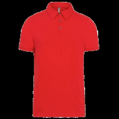 Polo atemporal manga corta hombre Red Xl