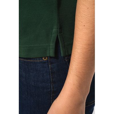 Polo a rayas mujer manga corta