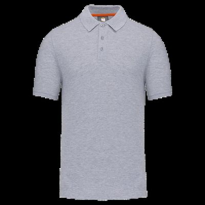 Polo Ecorresponsable Algodón Orgánico Oxford Grey 4Xl