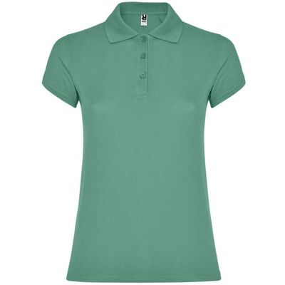 Polo Manga Corta Mujer Colores Menta Oscuro 2Xl