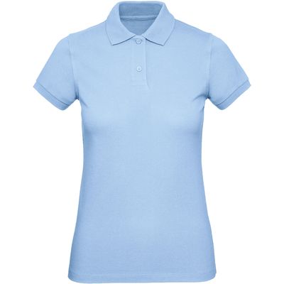 Polo Orgánico Mujer Sky Blue Xs