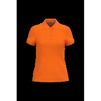 Polo manga corta mujer algodón Orange Xl