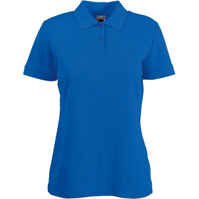 Polo mujer piqué Royal Blue M