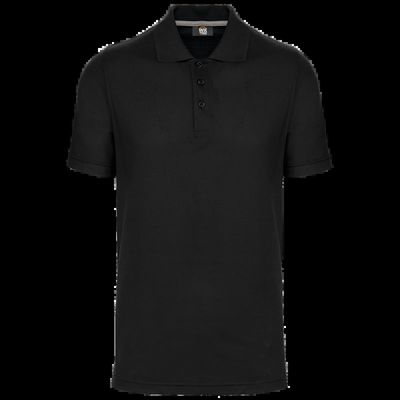 Polo Antibacteriano Hombre uso profesional Black Xl