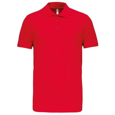 Polo de punto piqué manga corta Red Xxl