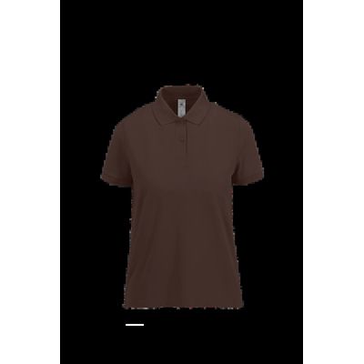 Polo mujer algodón preencogido Roasted Cofee Xxl