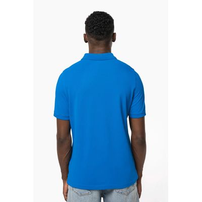 Polo de algodón manga corta para hombre