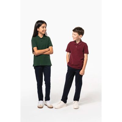 Polo algodón orgánico infantil