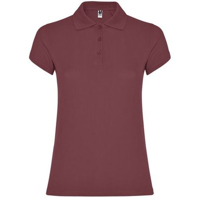 Polo Manga Corta Mujer Colores Rojo Baya S