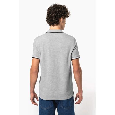 Polo de manga corta algodón