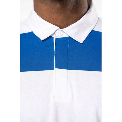 Polo a rayas unisex Manga Larga