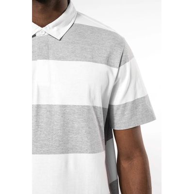 Polo algodón a rayas unisex