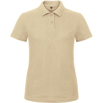 Polo entallado para mujer 100% algodón Sand Xl