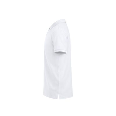 Polo Blanco 100% Algodón con Botones
