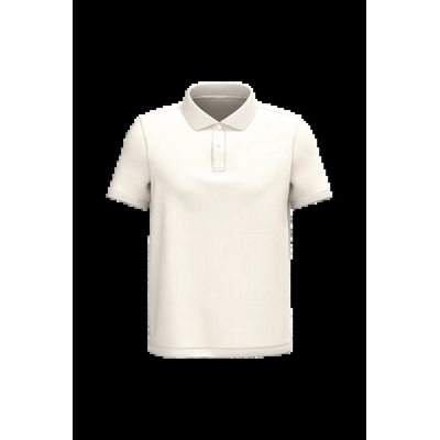 Polo algodón orgánico para hombre Ivory Xl