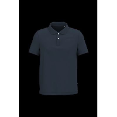 Polo algodón orgánico para hombre Navy Blue L