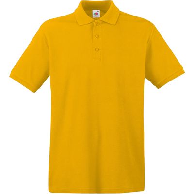 Polo Premium 100% algodón piqué Sunflower L