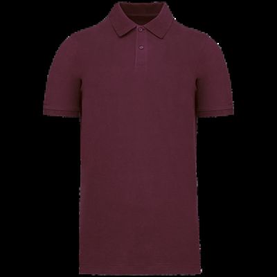 Polo Corte entallado hombre Wine Xxl
