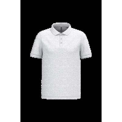 Polo piqué manga corta de algodón Ash Heather S