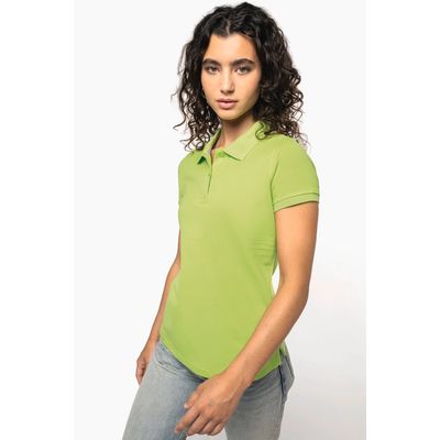 Polo manga corta mujer algodón