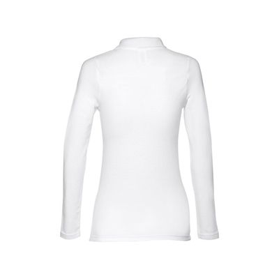 Polo Mujer Algodón Piqué Manga Larga