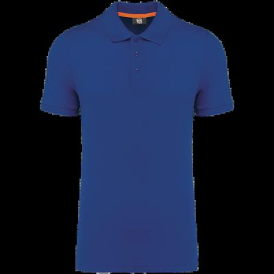 Polo Ecorresponsable Algodón Orgánico Royal Blue Xs
