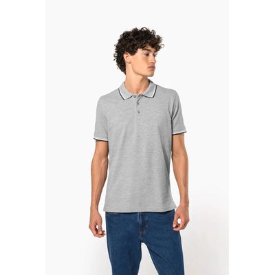 Polo de manga corta algodón