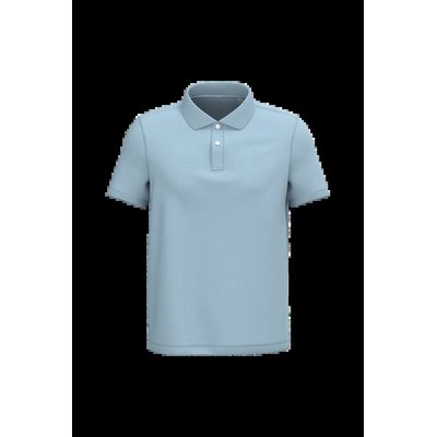 Polo algodón orgánico para hombre Aquamarine S