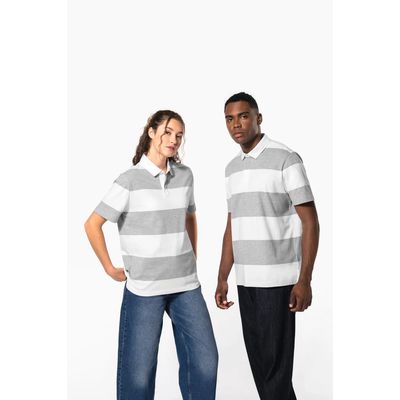 Polo algodón a rayas unisex