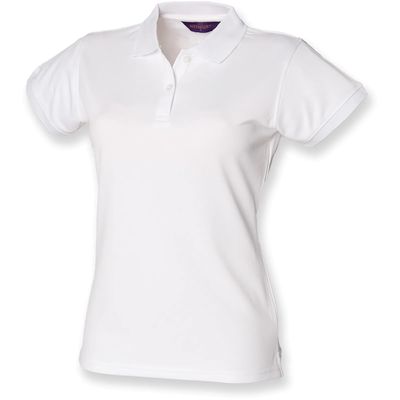 Polo clásico mujer White Xs