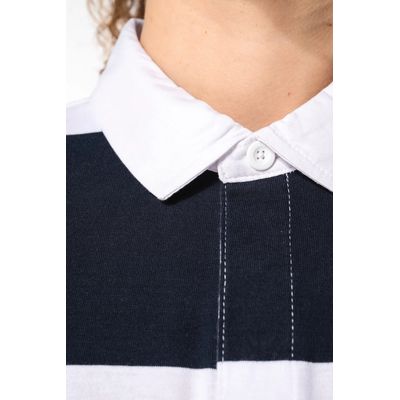 Polo a rayas unisex Manga Larga