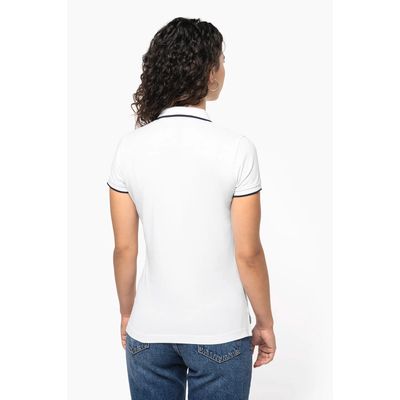 Polo 5 botones mujer