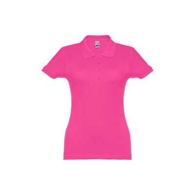 Polo Manga Corta de Mujer Rosa L