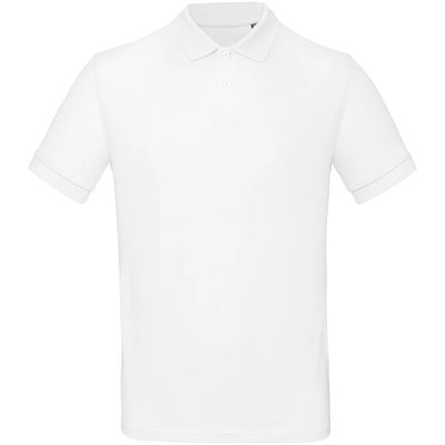Polo Orgánico Hombre White Xxl