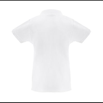 Polo mujer manga corta algodón piqué