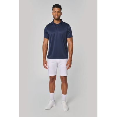 Polo transpirable hombre manga corta