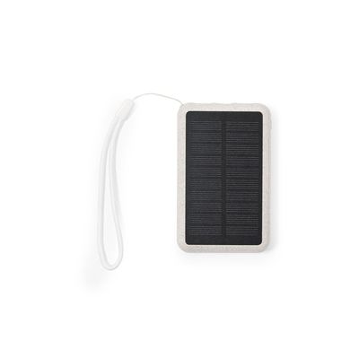 Power Bank Solar 5000mAh Fibra de Trigo Natu