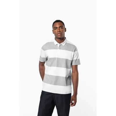 Polo algodón a rayas unisex