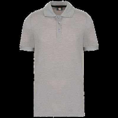 Polo Antibacteriano Hombre uso profesional Oxford Grey 4Xl