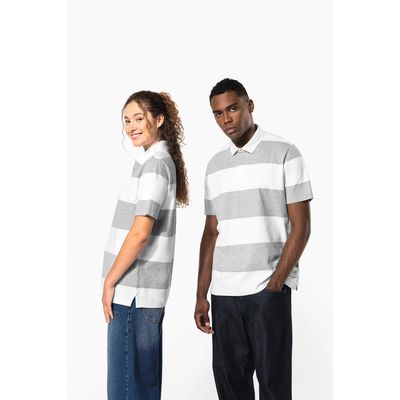 Polo algodón a rayas unisex