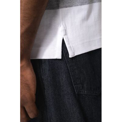 Polo algodón a rayas unisex