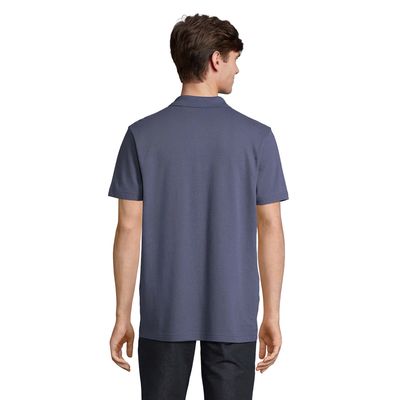 Polo unisex de algodón peinado